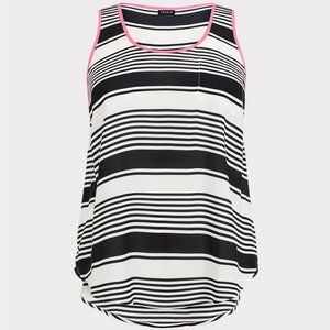 Torrid Striped Tank Top Size 2